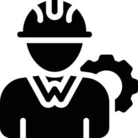 engineer vector illustration on a background.Premium quality symbols.vector icons for concept and graphic design.