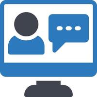 online lecture vector illustration on a background.Premium quality symbols.vector icons for concept and graphic design.