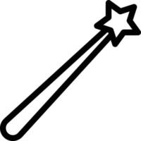 magic wand vector illustration on a background.Premium quality symbols.vector icons for concept and graphic design.