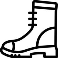 boot vector illustration on a background.Premium quality symbols.vector icons for concept and graphic design.