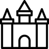 castle vector illustration on a background.Premium quality symbols.vector icons for concept and graphic design.