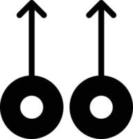 arrow up vector illustration on a background.Premium quality symbols.vector icons for concept and graphic design.
