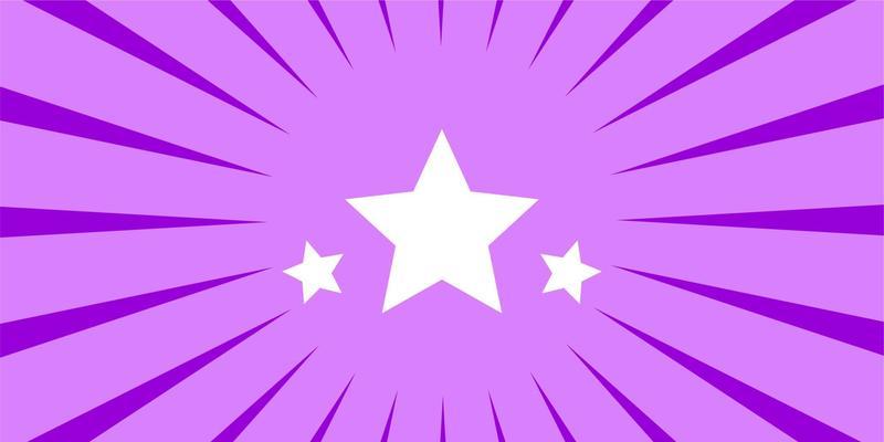 Comic cartoon purple background