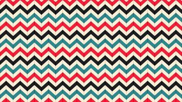 Zig zag seamless pattern colored design background vector