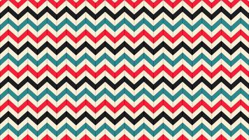 Zig zag seamless pattern colored design background vector