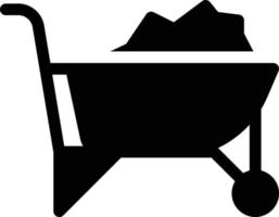 wheelbarrow vector illustration on a background.Premium quality symbols.vector icons for concept and graphic design.