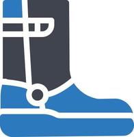 boot vector illustration on a background.Premium quality symbols.vector icons for concept and graphic design.