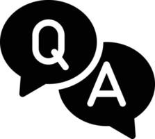 question answer vector illustration on a background.Premium quality symbols.vector icons for concept and graphic design.