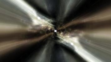 Abstract grey green  space cloud Tunnel Wormhole background. video