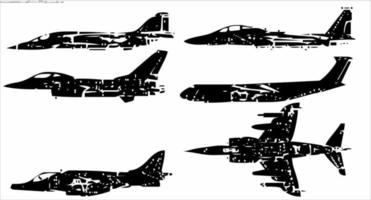 Air Force Black and white vector