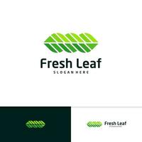 Leaf logo vector template, Creative Leaf logo design concepts