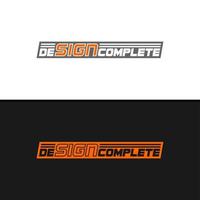 Design complete vector template, Creative  Design complete concepts