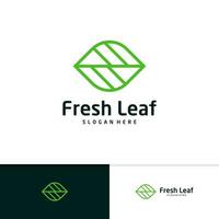 Leaf logo vector template, Creative Leaf logo design concepts