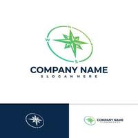 Compass logo vector template, Creative Compass logo design concepts