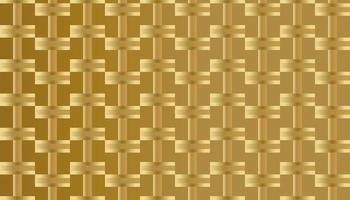 Vector background abstract plaited mats gold line