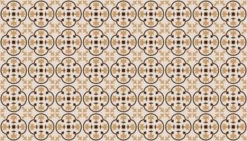 Vector background abstract repetition tile ornaments pattern brown