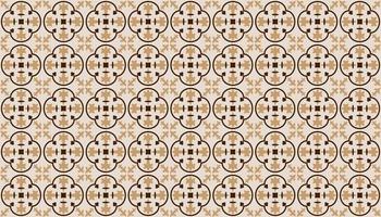 Vector background abstract repetition tile ornaments pattern brown