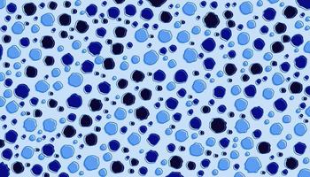 Vector background modern abstract pattern repetition blue bubble