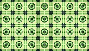 Vector background abstract pattern tiles box green version 2