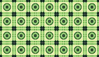 Vector background abstract pattern tiles box green version 2