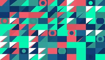 Vector background abstract pattern mix geometric green