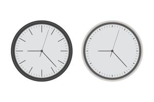 Realistic wall clock vector