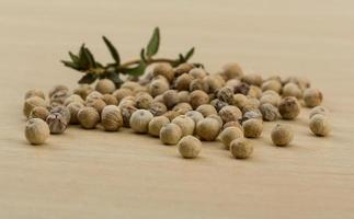 White pepper seeds photo