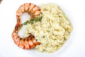 Risotto with prawn photo