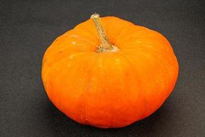 Ripe pumpkin ready for cooking photo