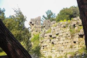 Phaselis ruins in Turkey photo