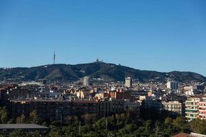 Buildings' facades of great architectural interest in the city of Barcelona - Spain photo