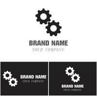 Gear Logo Template vector icon illustration design