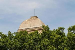 sinagoga y el gueto judío en roma, italia foto