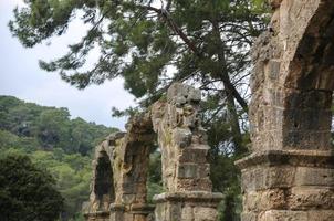 Phaselis ruins in Turkey photo