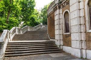 Roma, Italia. detalles arquitectónicos típicos de la ciudad vieja foto