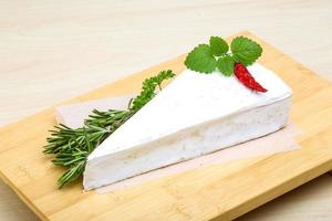 Soft brie cheese photo