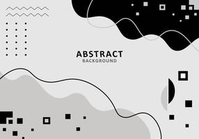Background abstract modern black white vector