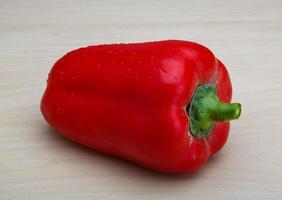 Red fresh pepper photo