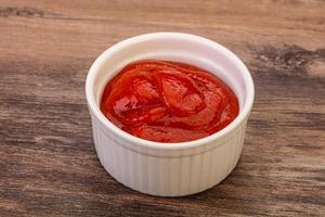 Mexican hot chili sriracha sauce photo