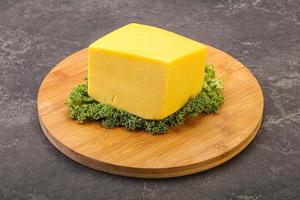 Yellow tilsiter cheese dairy product photo