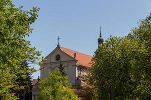 centro de la ciudad de varsovia, polonia foto