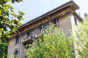 Rome, Italy. Typical architectural details of the old city photo