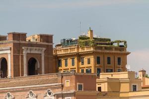 Roma, Italia. detalles arquitectónicos típicos de la ciudad vieja foto