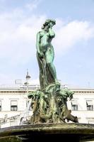 Havis Amanda - nude female fountain statue at the Market Square in Kaartinkaupunki, Helsinki, Finland. photo