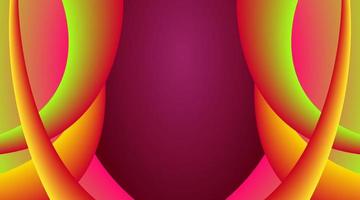 colorful fluid shapes, abstract background vector