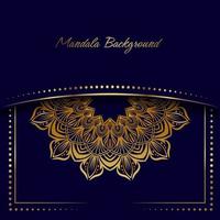 gold mandala background vector, simple design vector