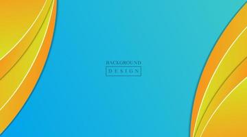 vector design, background abstract, yellow and light blue