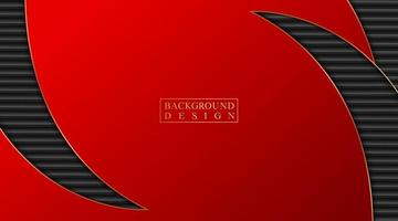 red abstract background, simple vector design