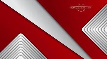 design vector, abstract background, red and white vector