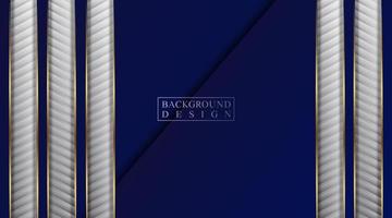 abstract background, blue gradient with white stripe, design vector
